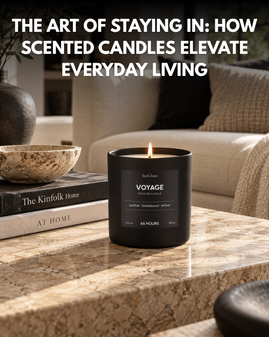 The Art of Staying In: How Scented Candles Elevate Everyday Living
