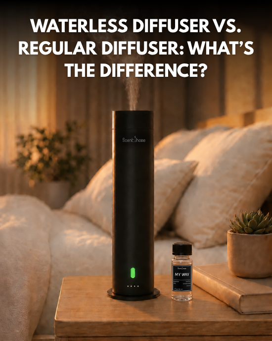 Waterless Diffuser vs. Regular Diffuser: What’s the Difference?