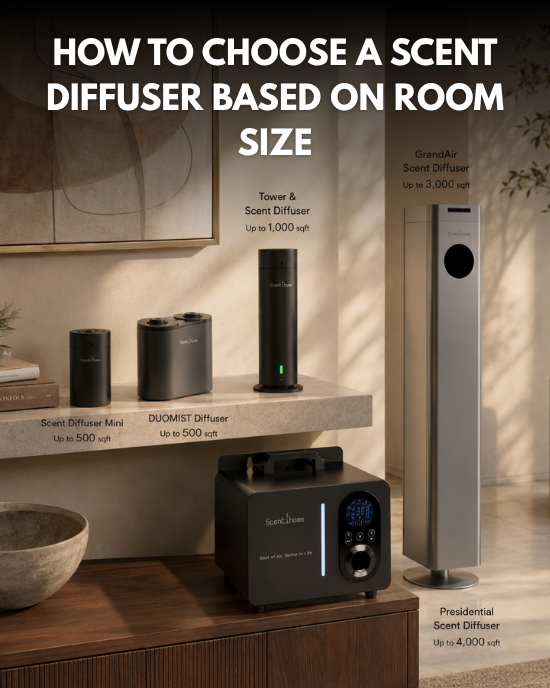 How to Choose a Scent Diffuser Based on Room Size