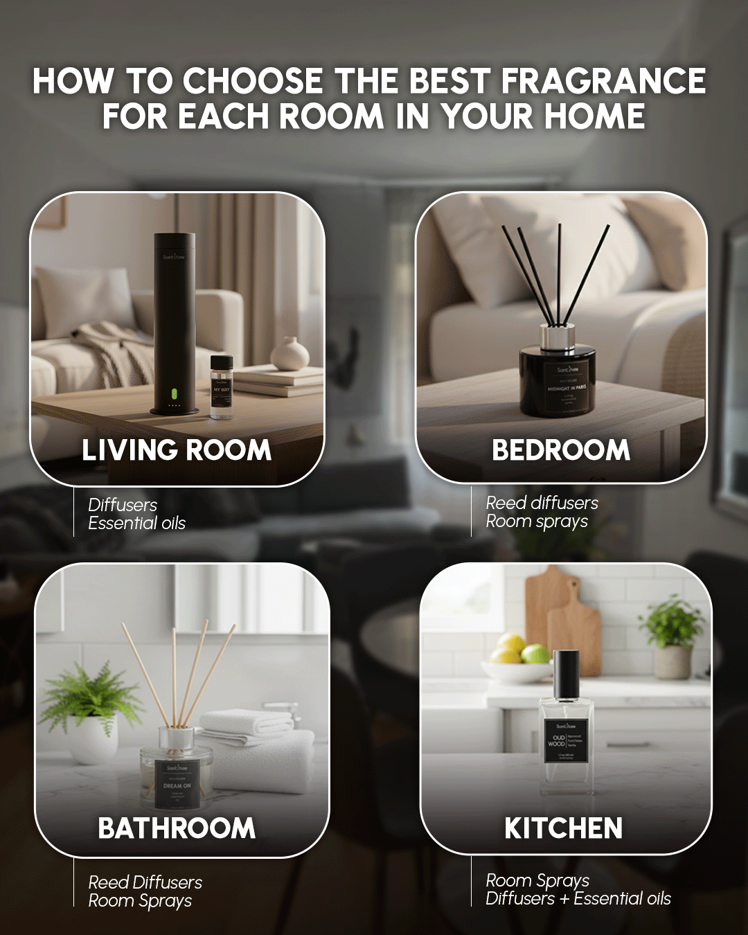 How To Choose The Best Fragrance For Each Room In Your Home