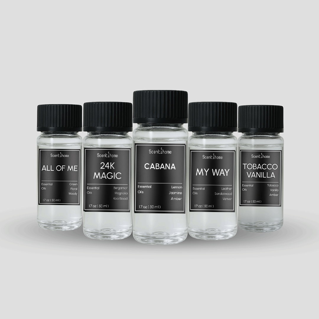 Try-Me Scent Box (5 x 50ml Essential Oils)