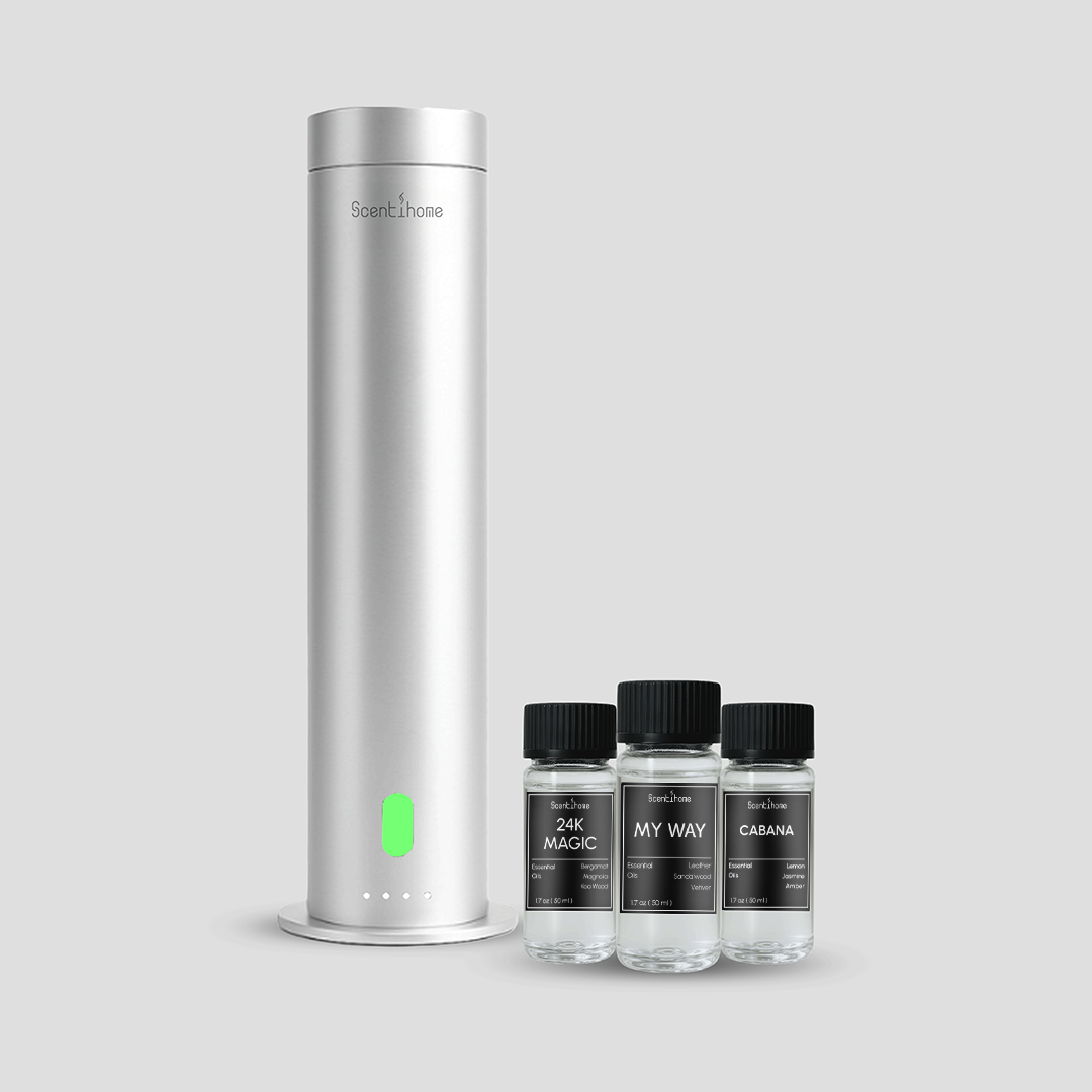 Tower Scent Diffuser Kit for Starters (Includes 3 x 50ml Essential Oils)
