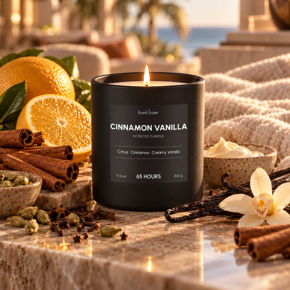 Cinnamon Vanilla Candle