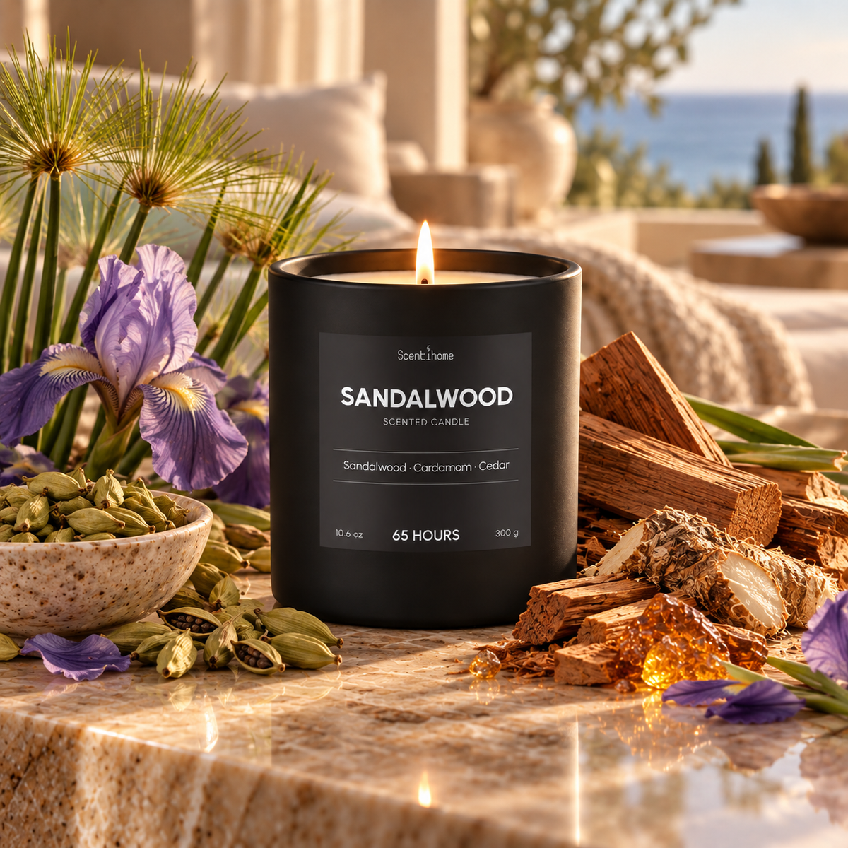 Sandalwood Candle