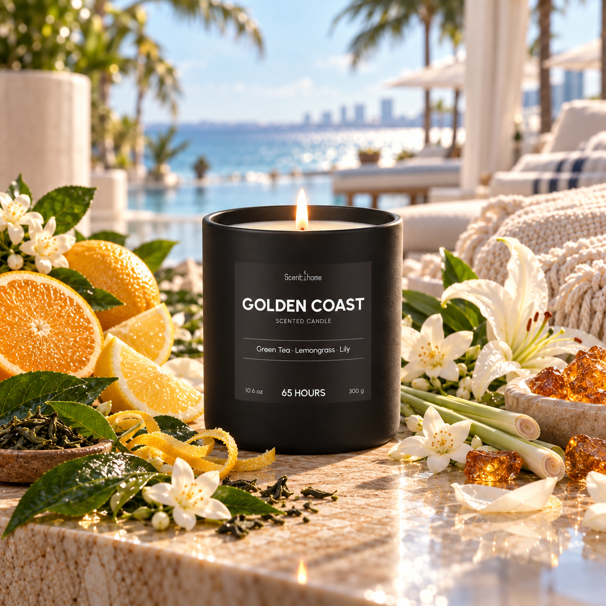 Golden Coast Candle
