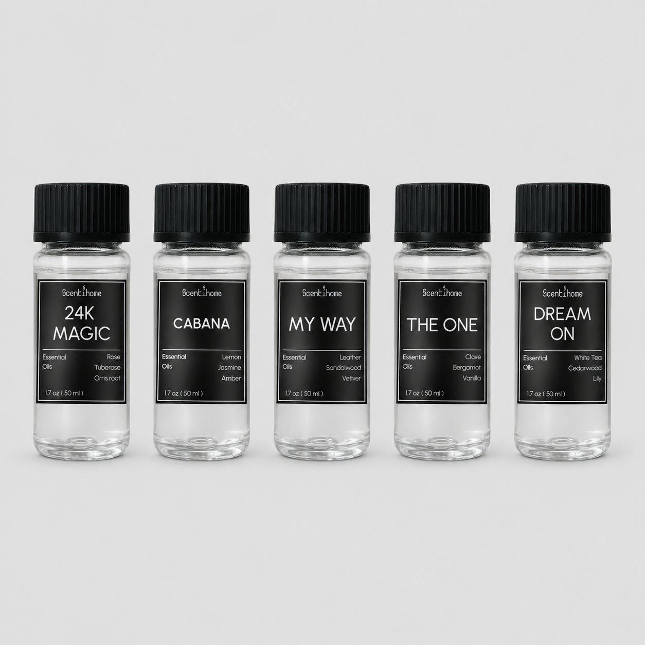 Try-Me Scent Box (5 x 50ml Essential Oils)